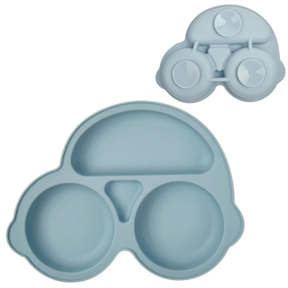 Plato de silicona con ventosa para bebé – Vajilla de entrenamiento - imagen 5