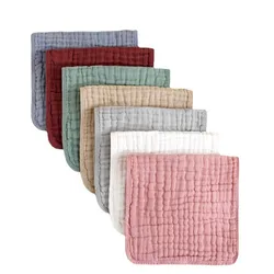 Babero muselina algodón orgánico para bebé – Suave y absorbente