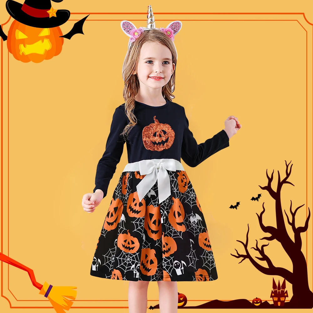 El disfraz puesto, vista completa del diseño de Halloween