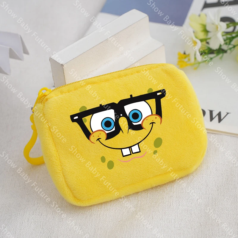 Monedero Bob Esponja para niños – Estampado animado y diseño portátil - imagen 3