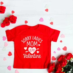 Camiseta San Valentín infantil de manga corta divertida para niños