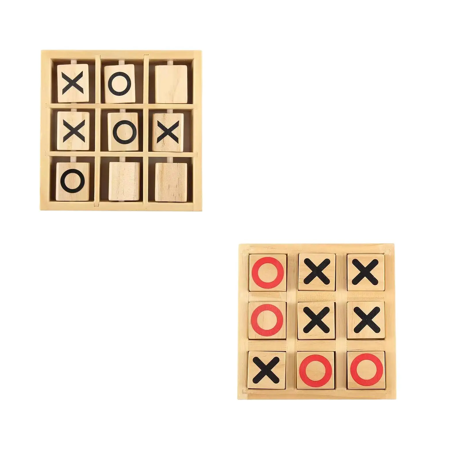 En raya de madera clásico para niños y adultos – juego de mesa - imagen 2