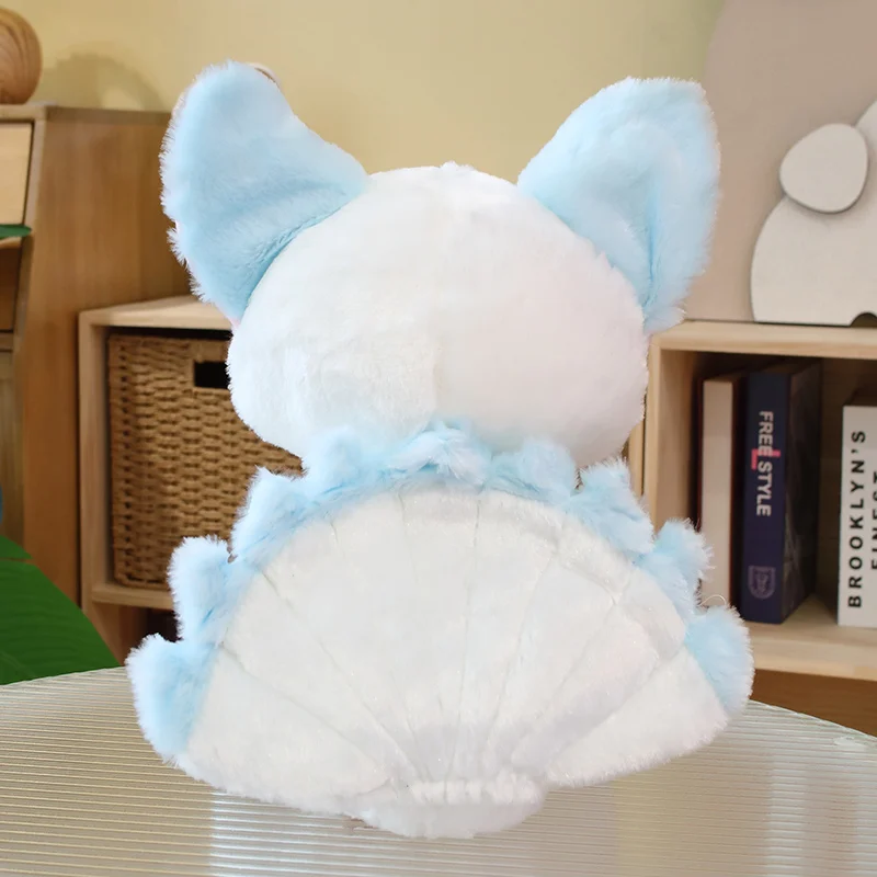 Peluche de zorro blanco esponjoso de alta calidad para regalar - imagen 5