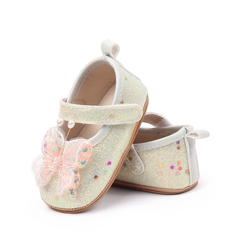 Zapatos primeros pasos para niña con suela antideslizante - imagen 3