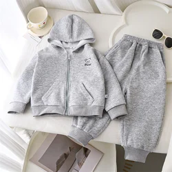 Chándal con capucha para niñas – Conjunto deportivo cómodo diario