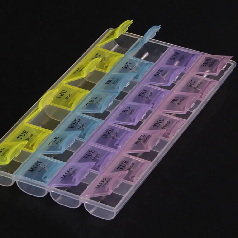 Caja de medicina cerrada tipo estuche