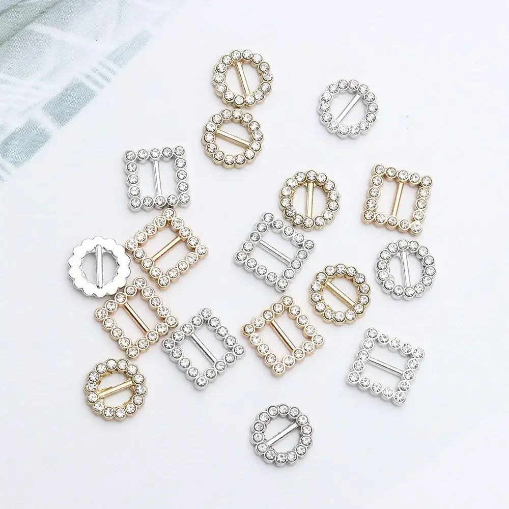 Hebillas triple pasador estilo diamante para ropa infantil