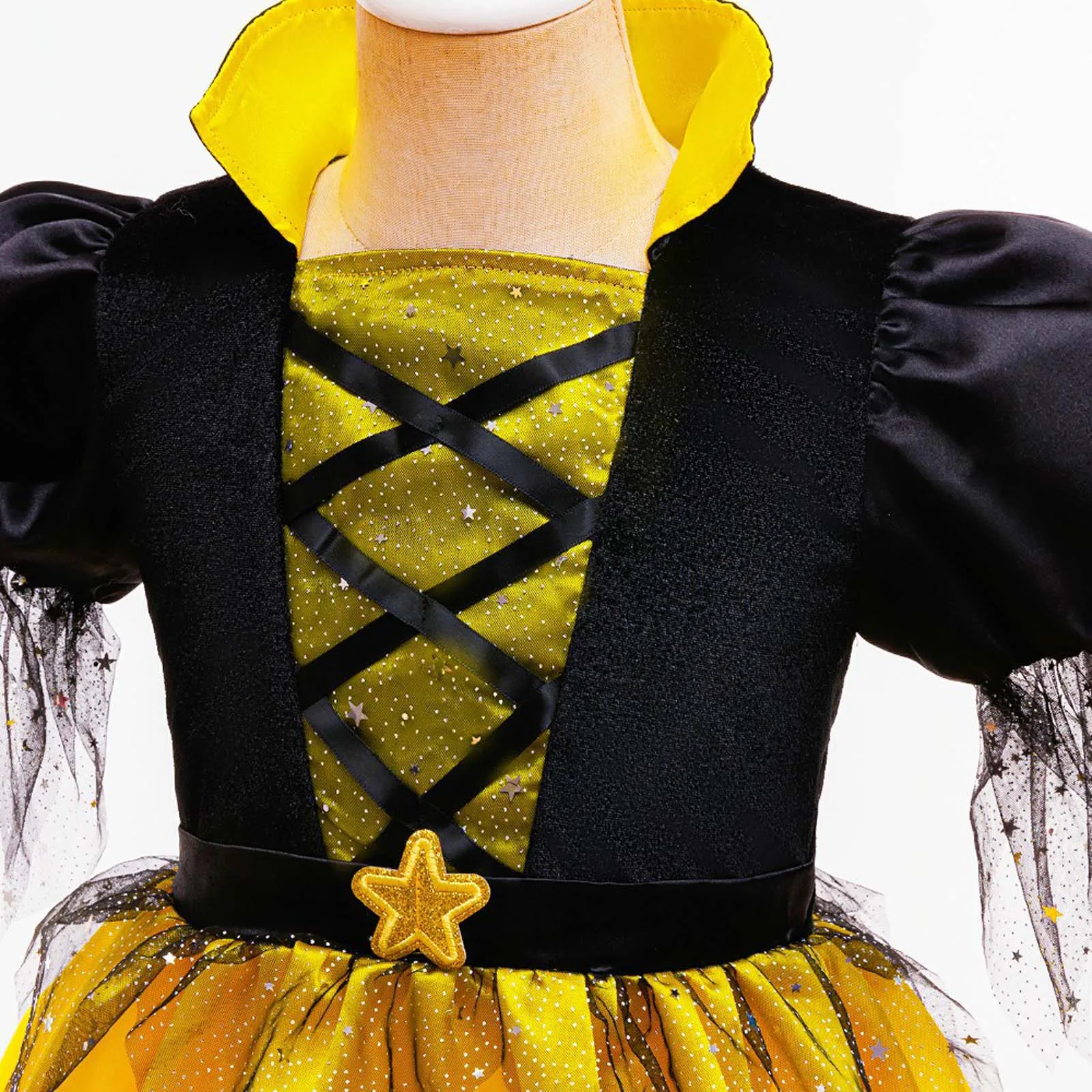 Disfraz de bruja para niñas Halloween, vestido de cuento - imagen 4