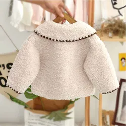 Abrigo de lana grueso para niñas – Parka cálida de invierno