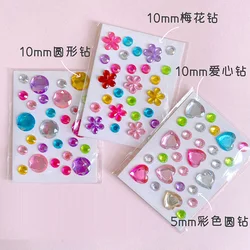 Pegatinas Mini de diamantes acrílicos 3D – Decoración artesanal para niños