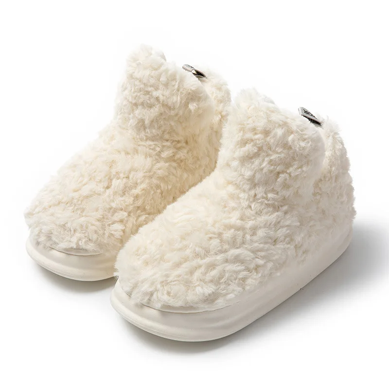 Zapatillas de invierno acolchadas para niñas – Piel sintética suave y suela gruesa - imagen 4