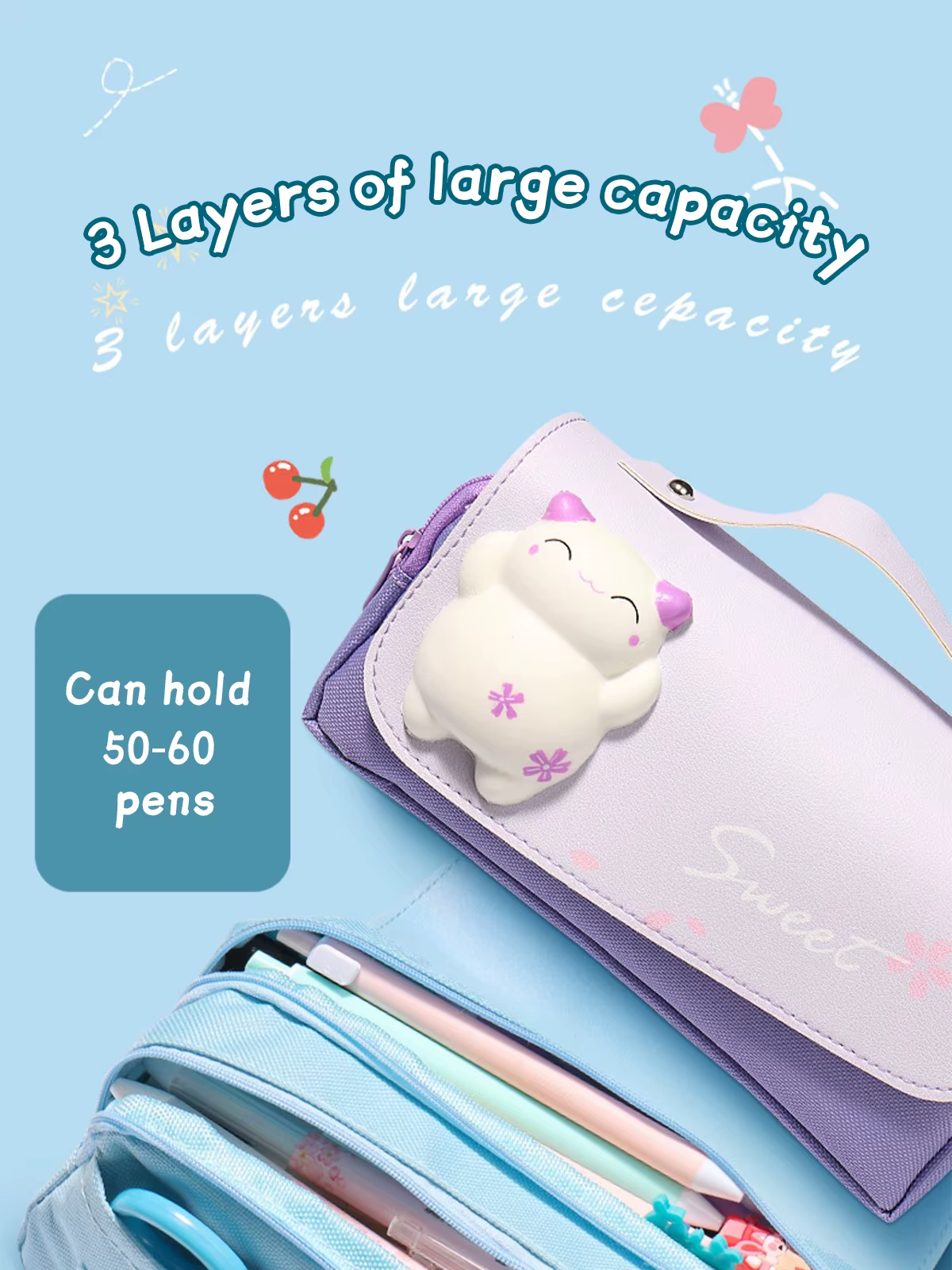 Estuche usado como accesorio de viaje