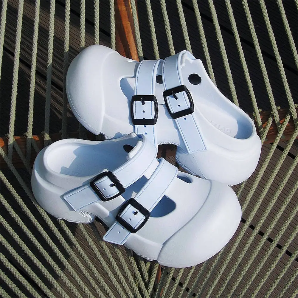 Sandalias infantiles de plataforma con hebilla, suela EVA verano - imagen 2