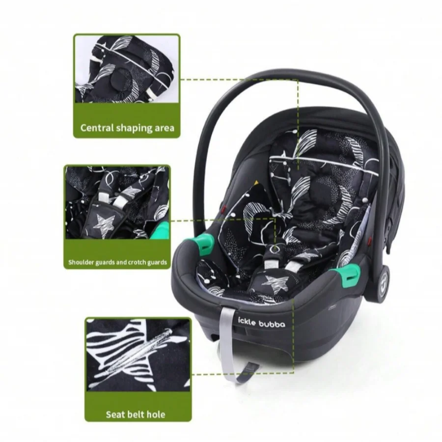 Silla de coche para niños con reposacabezas y acolchado universal - imagen 4