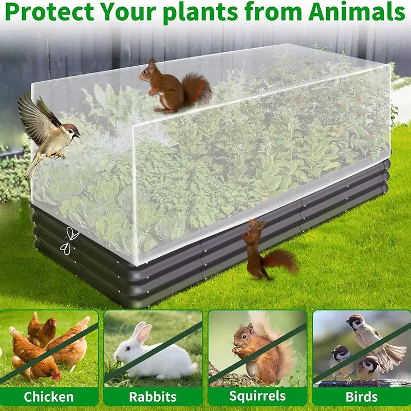 Malla antiinsectos para plantas de jardín, protección vegetal - imagen 2