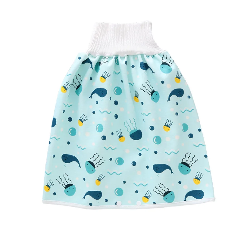 Pañal impermeable de entrenamiento para bebé – Falda anti fugas - imagen 3