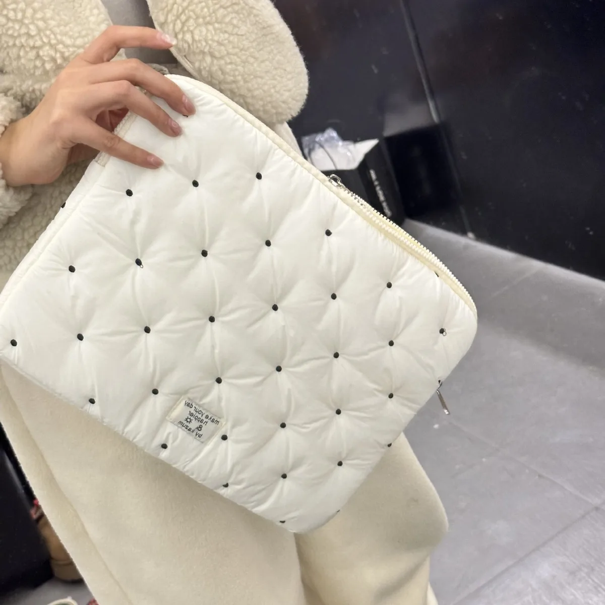 Funda en uso