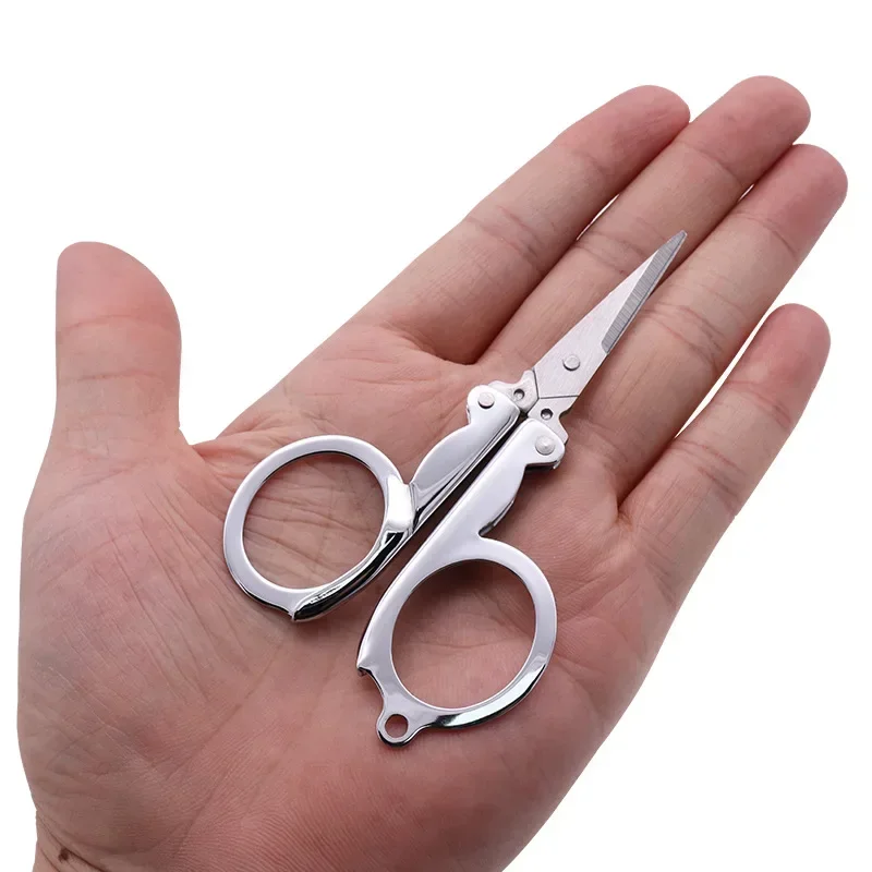 Tijeras de bolsillo plegables vvocci para manualidades y papel - imagen 4