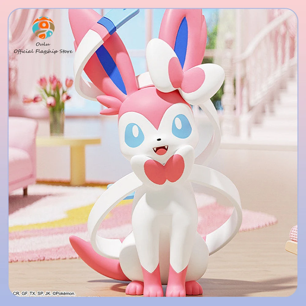 Figuras coleccionables de Pokémon para escritorio, gran tamaño
