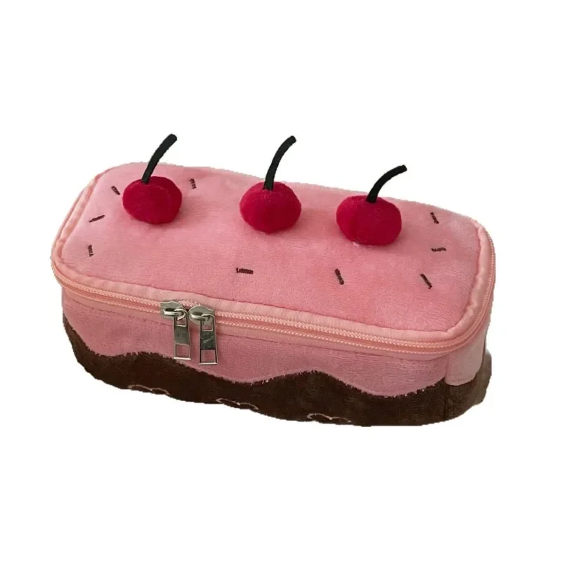 Estuche de lápices de cereza para niños – bolsa escolar - imagen 2