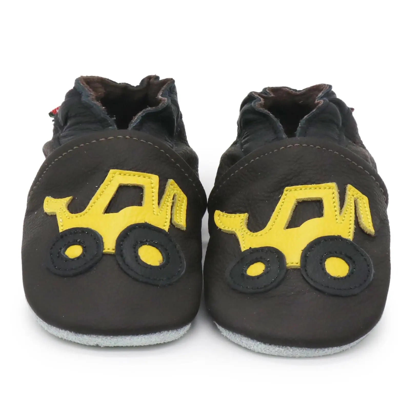 Carozoo zapatos de cuero antideslizantes para primeros pasos bebé