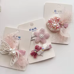 Headwear Diadema Bebé Niña Estilo Princesa con Perlas