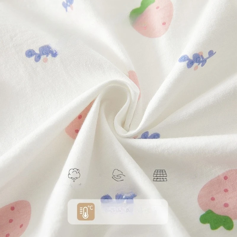 Pijama bebé verano fino manga corta para recién nacidos - imagen 3