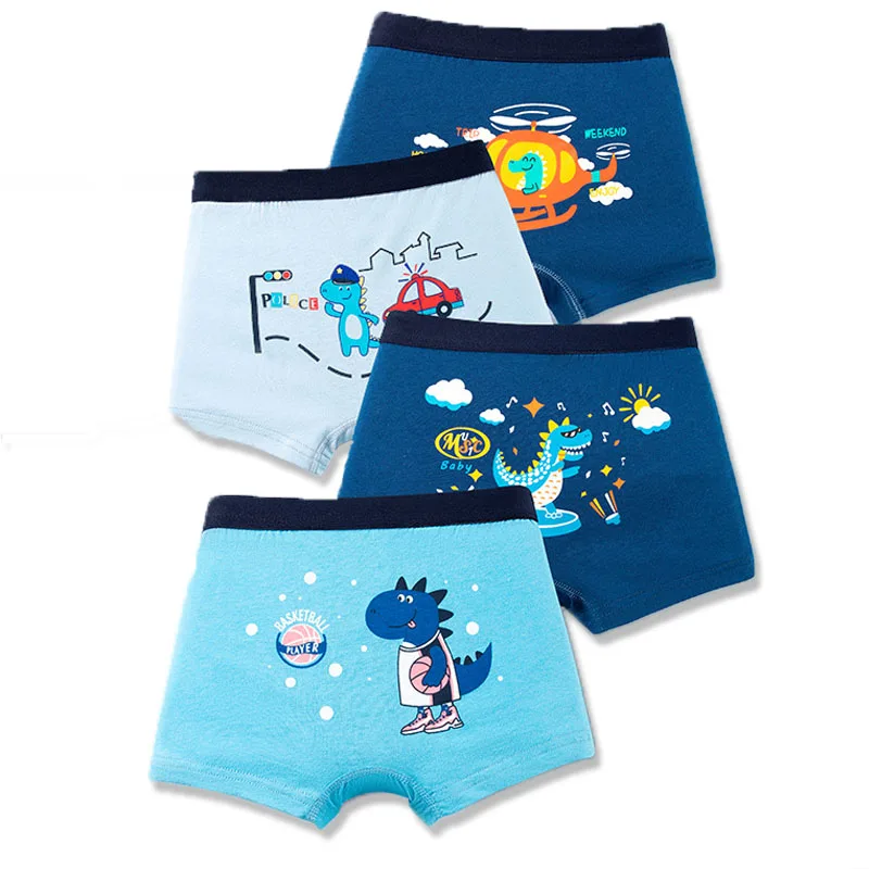 Boxers algodón transpirable niño – Coches y dinosaurios - imagen 5