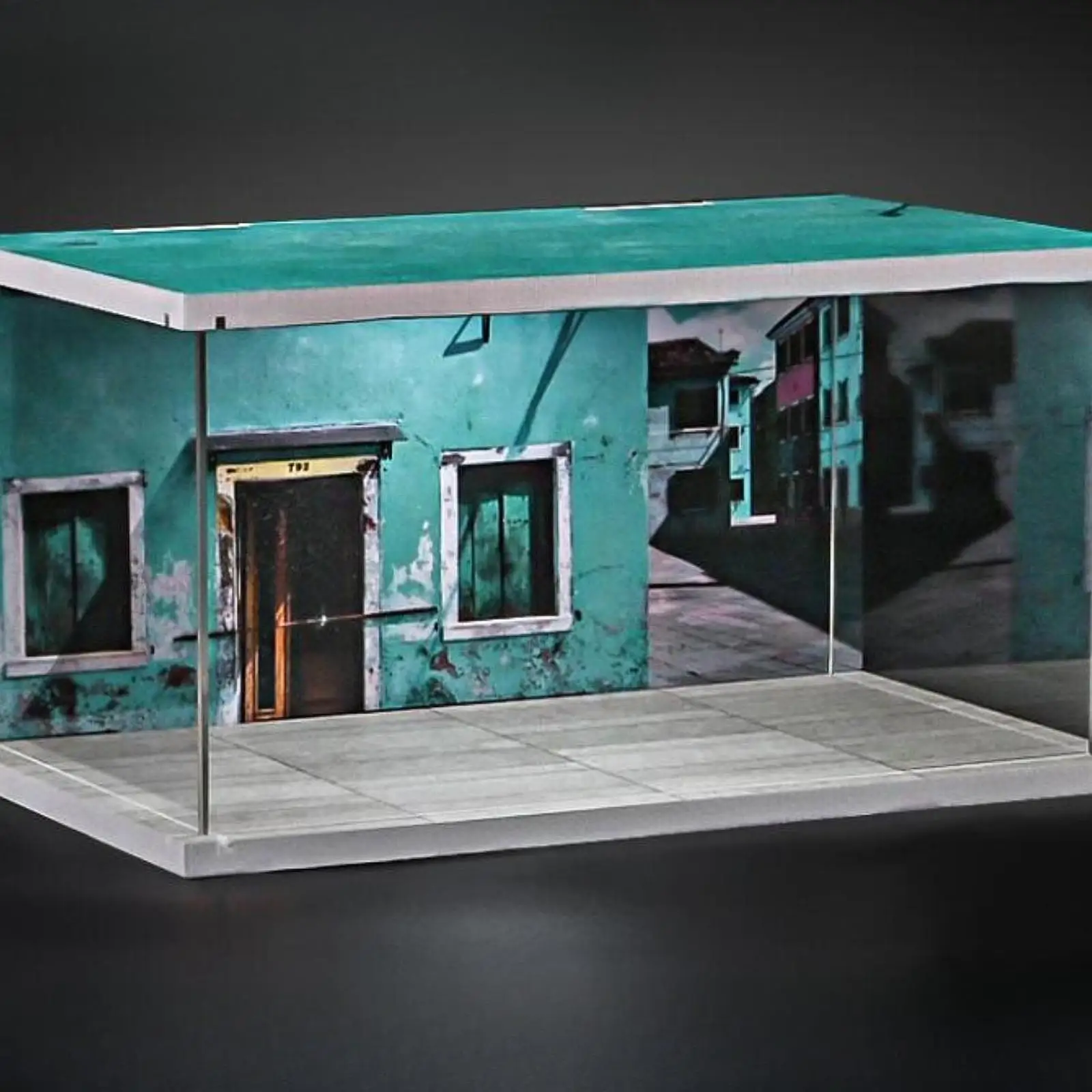 Garaje de coches para miniaturas: vitrina de exhibición elegante - imagen 5