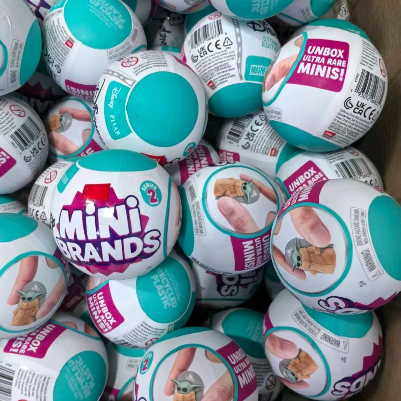 Disney bola sorpresa coleccionable en cápsula con caja de colección
