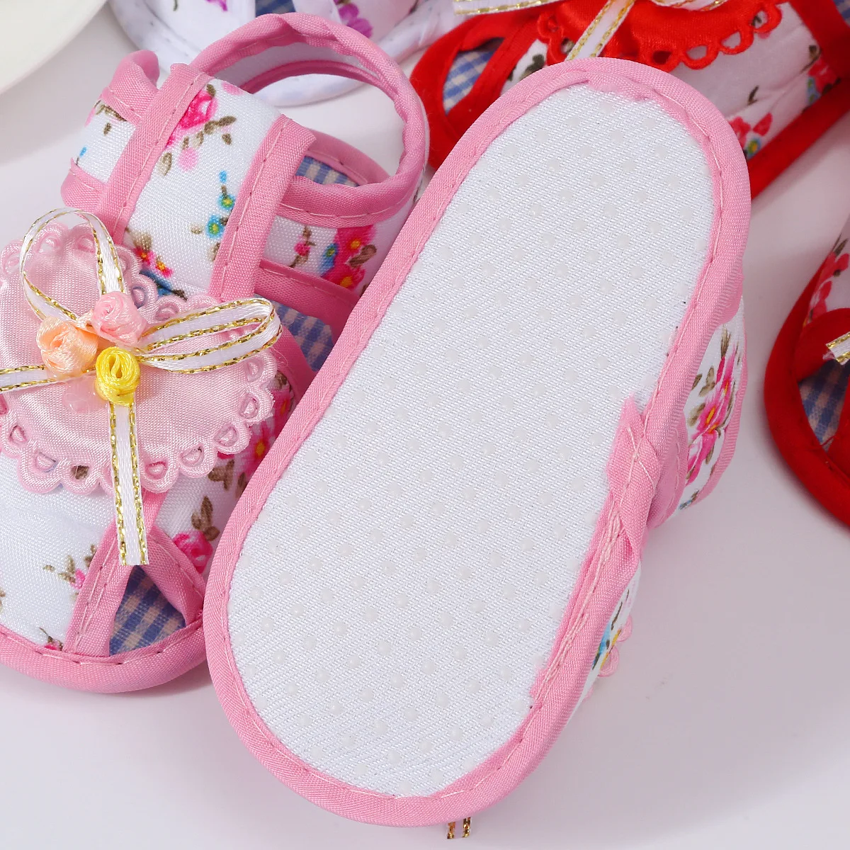 Sandalias verano para bebé – Algodón suave antideslizante - imagen 2