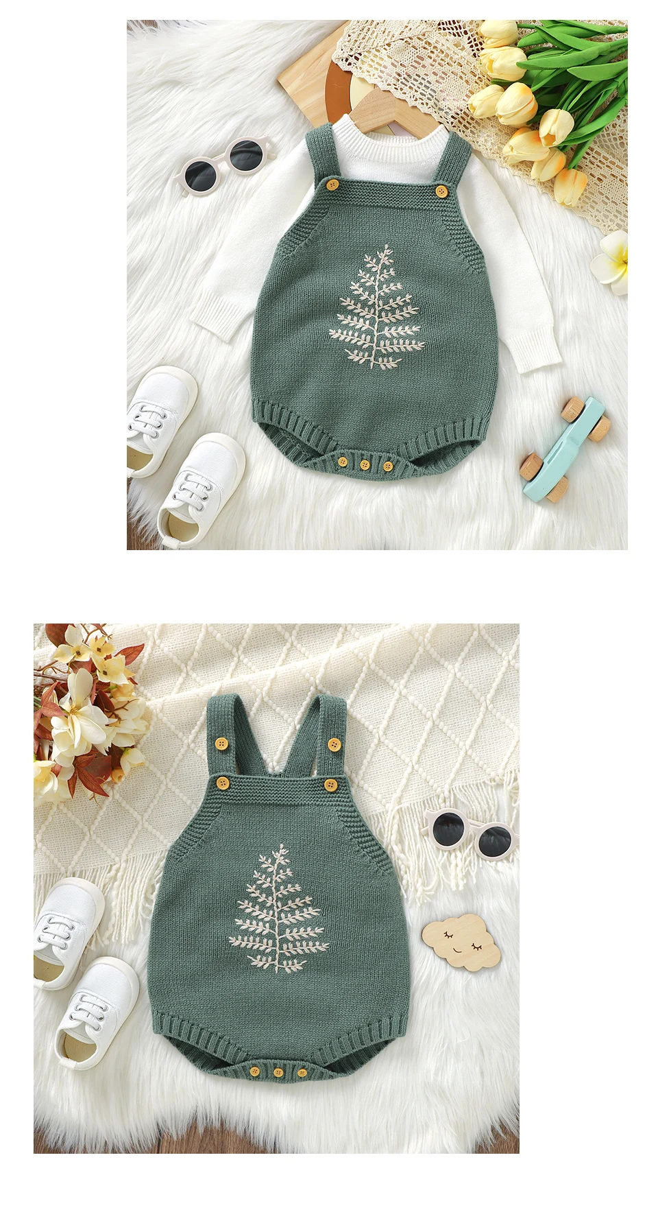 Conjunto infantil verde mimixiong