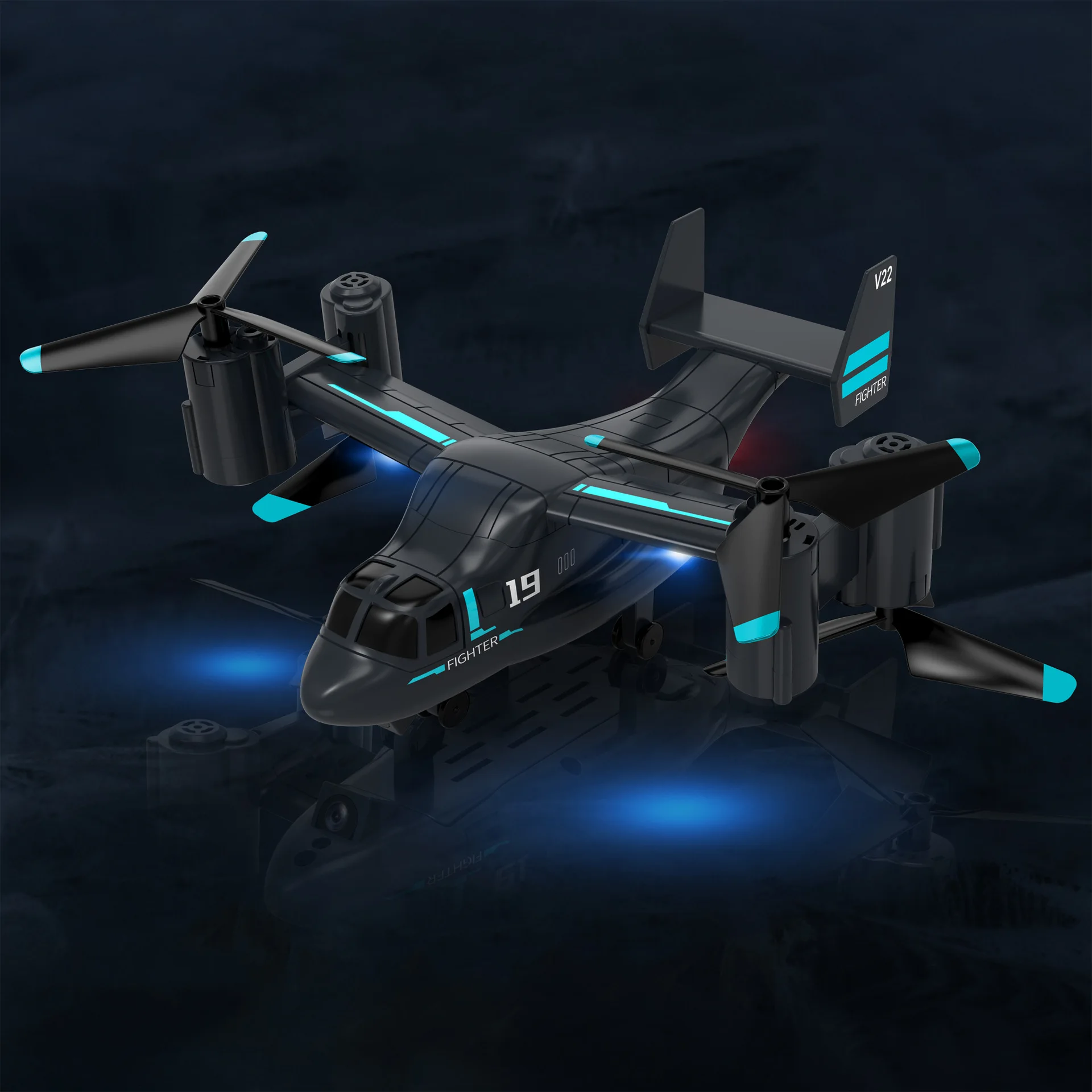 Modos de vuelo y control para despegar y aterrizar con un toque