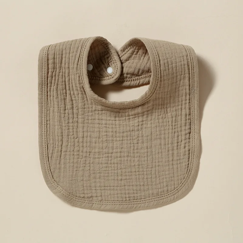 Babero de gasa para bebé – Absorbente y suave para alimentación - imagen 3