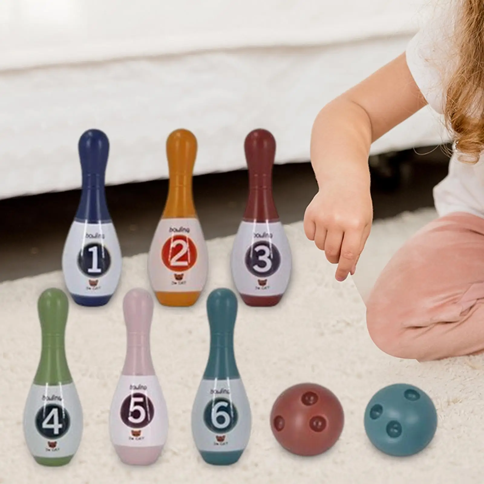 Juguete de interior multicolor de ABS para niños, ideal jardín - imagen 4