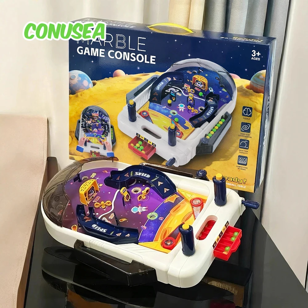 Juegos de mesa espaciales infantiles con pinball interior educativos - imagen 3