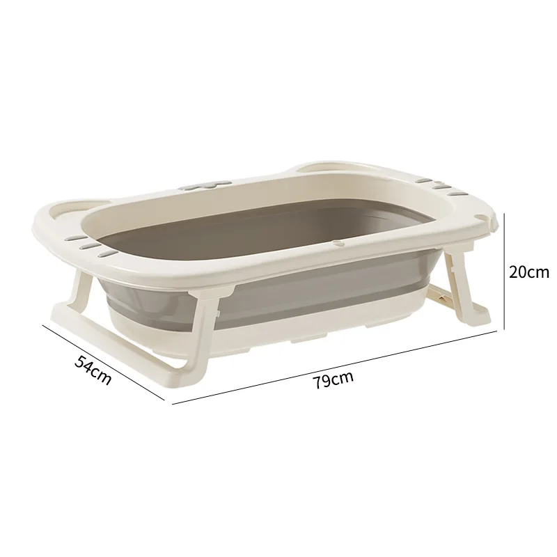 Bañera plegable para bebé con control termostático de temperatura - imagen 2