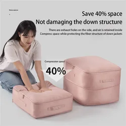 Bolsas de compresión para almacenamiento, resistentes y ahorran espacio