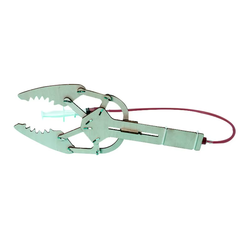 Kit de brazo mecánico hidráulico de ciencias para montar y aprender - imagen 5