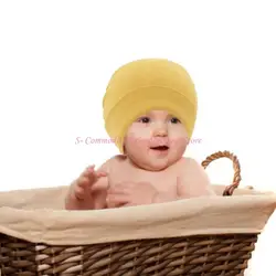 Gorro bebé transpirable suave de punto para diario