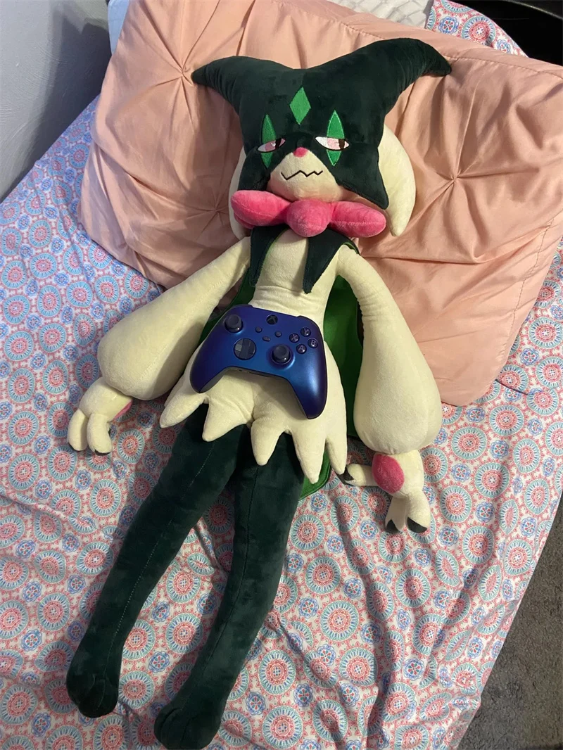 Peluche gigante Pokémon Meowscarada suave para niños - imagen 5