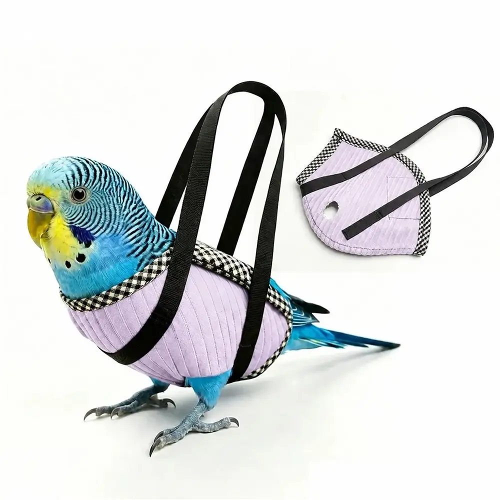 Arnés chaleco transportador para loros ajustable exterior, transpirable - imagen 2
