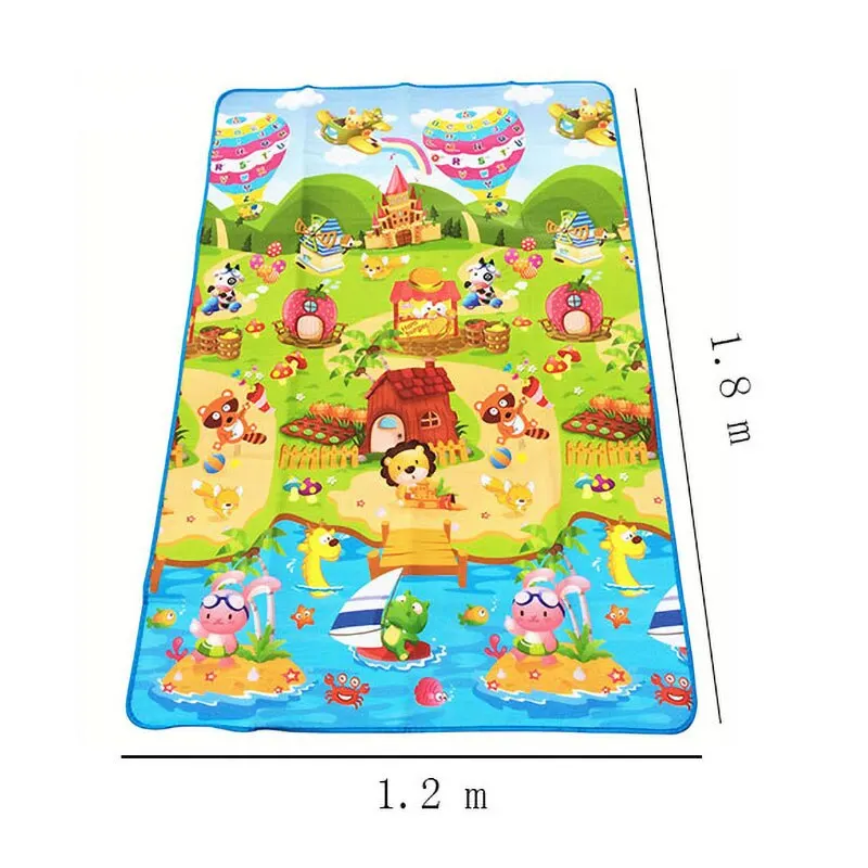 Baby Speelmat alfombra de juegos impermeable antideslizante para niños - imagen 5