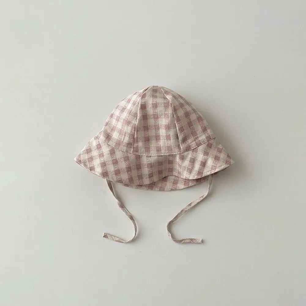 Sombrero de pescador bebé de algodón, protección solar ajustable - imagen 5