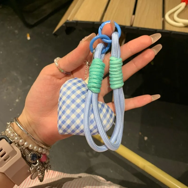 Cordón para el móvil con llavero corazón melocotón - imagen 5