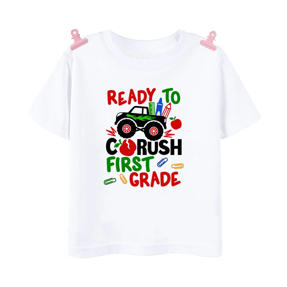 Camiseta manga corta infantil - Vuelta al cole para niños - imagen 2