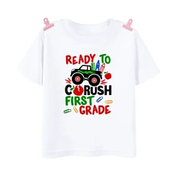 Camiseta manga corta infantil - Vuelta al cole para niños