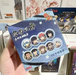 Insignia Gintama de caja ciega coleccionable para niños y fans