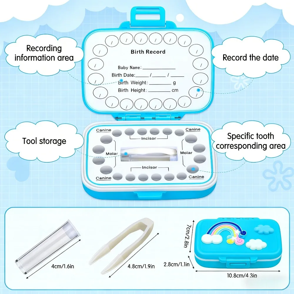 Caja de dientes de la Hada para guardar el primer diente - imagen 5