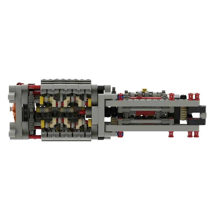 Motor de construcción transparente con 6 velocidades para niños - imagen 3